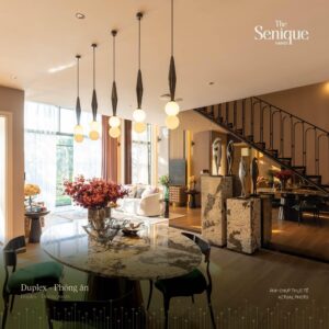 Nhà mẫu The Senique Hanoi - Phòng ăn Căn Duplex