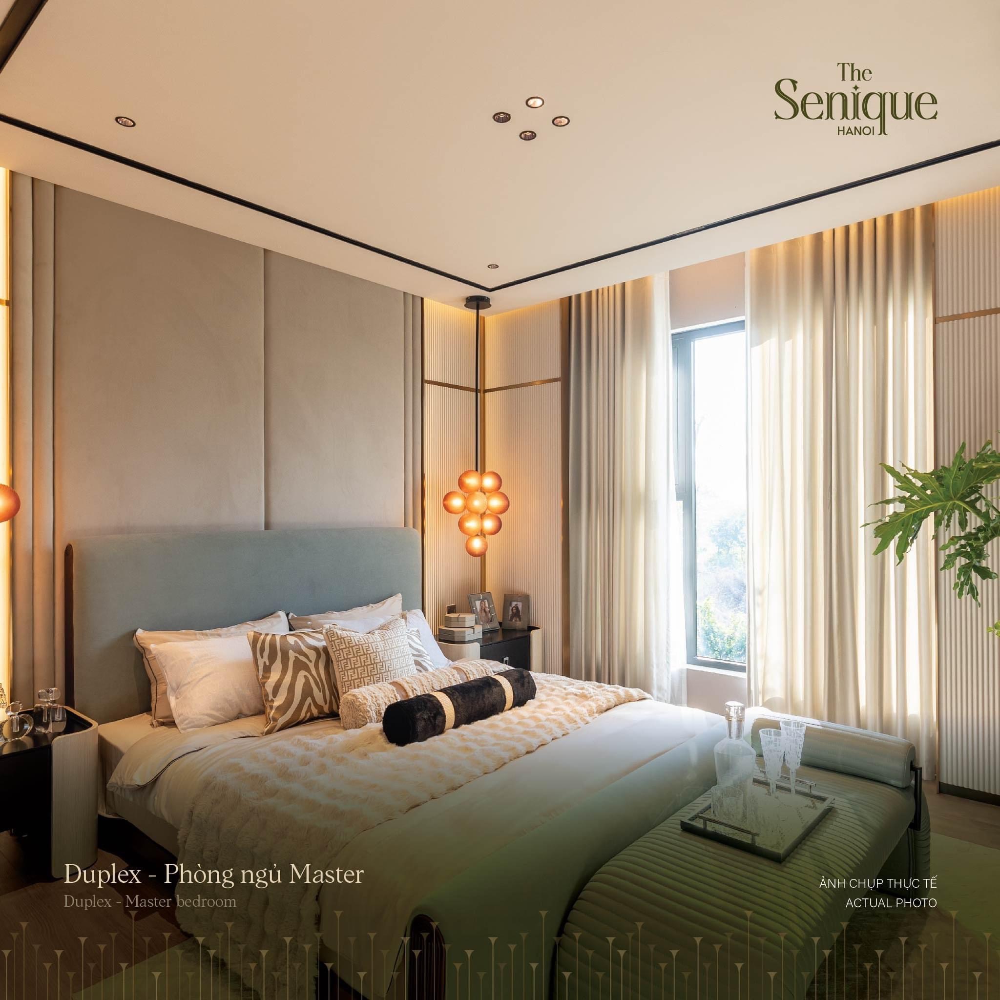 Nhà mẫu The Senique Hanoi - Phòng ngủ căn Duplex