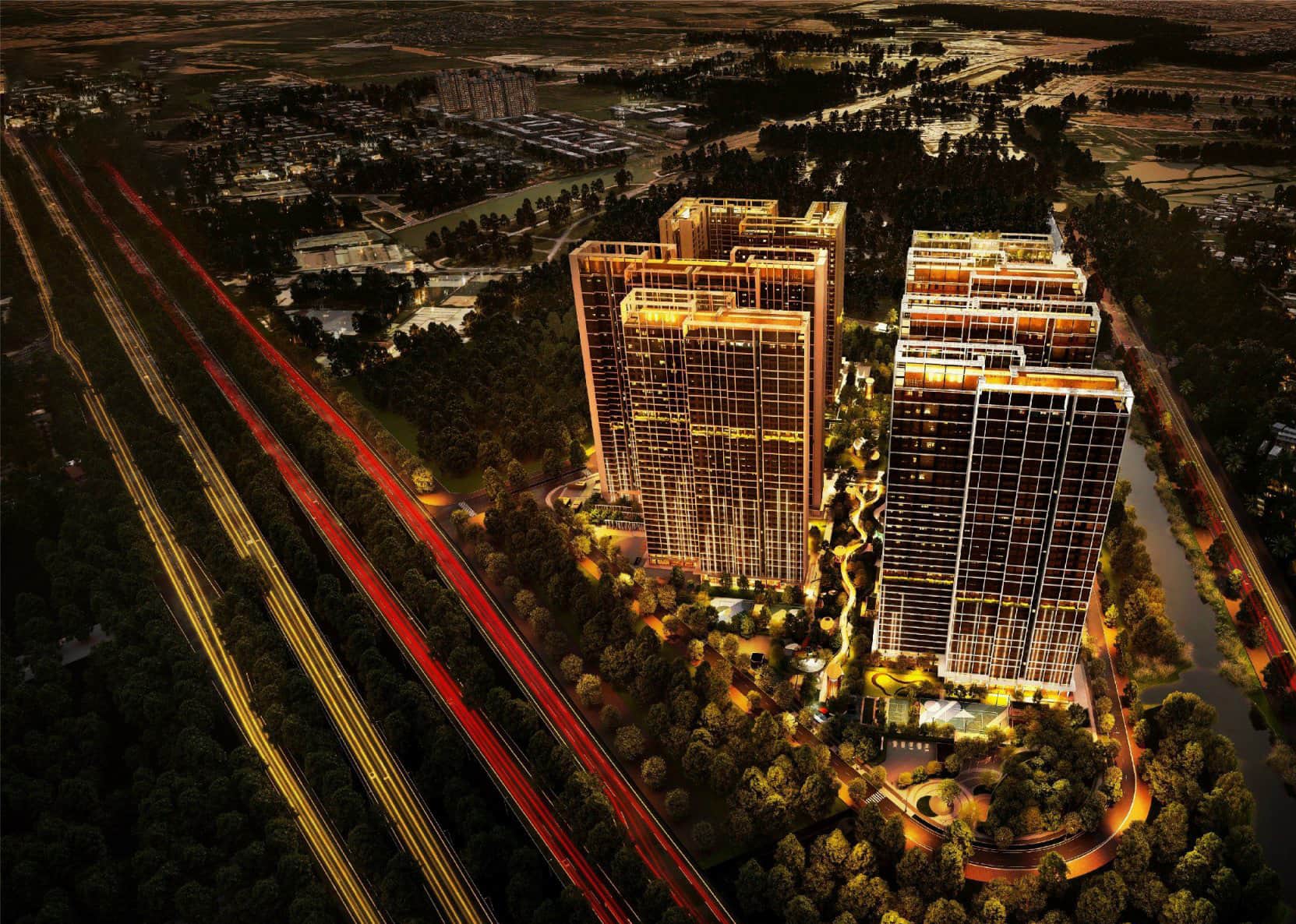 Lumi Hà Nội – Biểu tượng sống thông minh giữa lòng đại đô thị 5 Tổng quan phân khu Lumi Hà Nội
