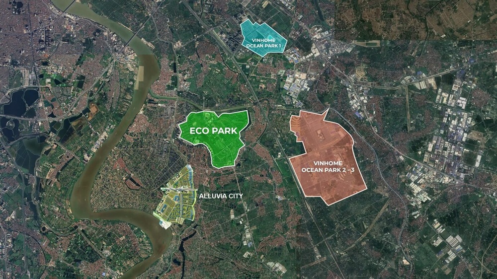 Alluvia City Văn Giang – Biểu tượng sống sinh thái mới tại cửa ngõ phía Đông Hà Nội 6 Vị trí chiến lược, kết nối thuận tiện