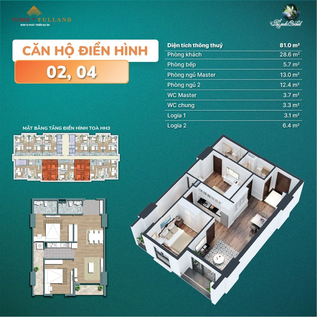 Chung cư Jade Square – Chạm đến chuẩn mực sống thịnh vượng giữa lòng Thủ đô 10 Thiết kế hiện đại, tối ưu công năng của chung cư Jade Square